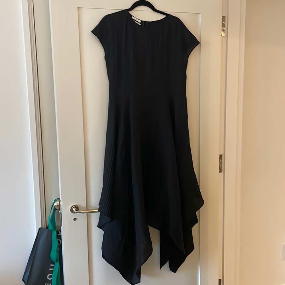 Co handkerchief hem dress